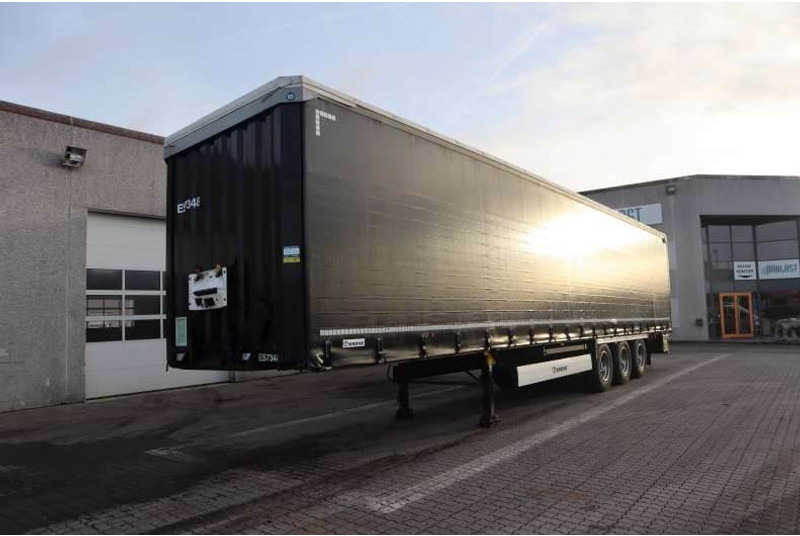 Krone 34 pl. Curtainsider/Planenauflieger/Gardintrailer - Schuifzeiloplegger: afbeelding 1 Krone 34 pl. Curtainsider/Planenauflieger/Gardintrailer - Schuifzeiloplegger: afbeelding 1