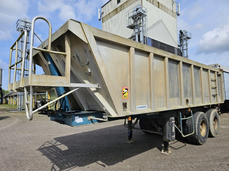 Kaiser STEEL CHASSIS - ALU BUCKET - STEELSPRING - DRUM BRAKES - Kipper oplegger: afbeelding 1 Kaiser STEEL CHASSIS - ALU BUCKET - STEELSPRING - DRUM BRAKES - Kipper oplegger: afbeelding 1