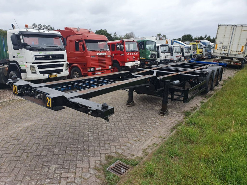 Schmitz Cargobull 45-40-2x20FT - Containertransporter/ Wissellaadbak oplegger: afbeelding 1 Schmitz Cargobull 45-40-2x20FT - Containertransporter/ Wissellaadbak oplegger: afbeelding 1