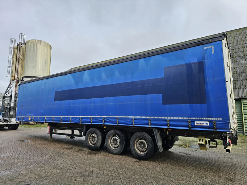 Schuifzeiloplegger Schmitz Cargobull SCB - Lifting roof - sliding roof - Galvanised chassis: afbeelding 8