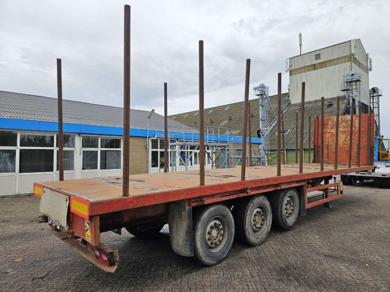 Trax 3 Meter extendable - MAX 15.5 meter long + Lifting axle - Vlakke/ Open oplegger: afbeelding 4 Trax 3 Meter extendable - MAX 15.5 meter long + Lifting axle - Vlakke/ Open oplegger: afbeelding 4