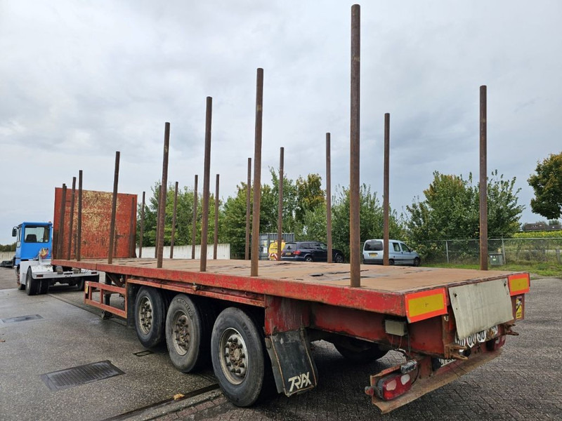 Vlakke/ Open oplegger Trax 3 Meter extendable - MAX 15.5 meter long + Lifting axle: afbeelding 6