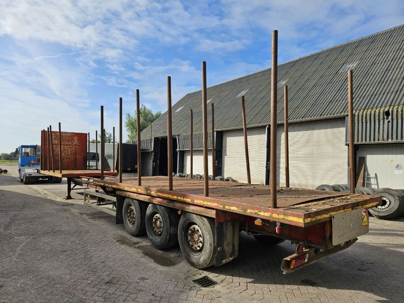 Vlakke/ Open oplegger Trax 3 Meter extendable - MAX 15.5 meter long: afbeelding 8