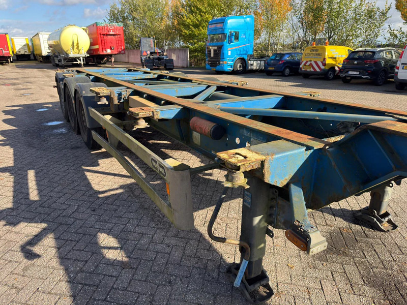 Van Hool 3B2018 - 45FT HC - 40FT HC - 2x 20FT HC - Chassis oplegger: afbeelding 4 Van Hool 3B2018 - 45FT HC - 40FT HC - 2x 20FT HC - Chassis oplegger: afbeelding 4