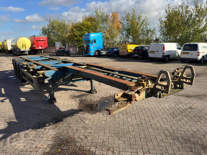 Van Hool 3B2018 - 45FT HC - 40FT HC - 2x 20FT HC - Chassis oplegger: afbeelding 3 Van Hool 3B2018 - 45FT HC - 40FT HC - 2x 20FT HC - Chassis oplegger: afbeelding 3