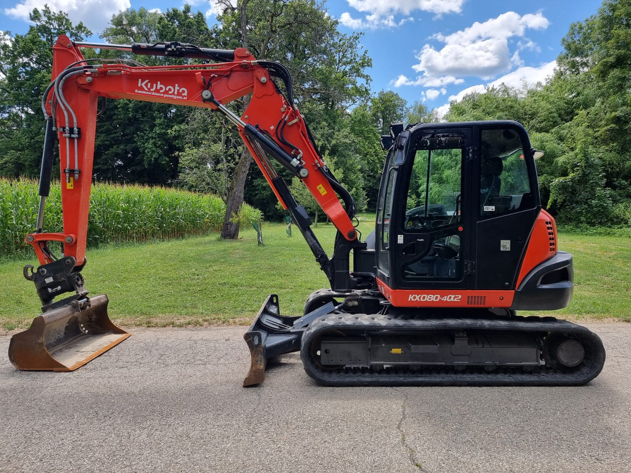 KUBOTA KX 080-4a2 - Minigraafmachine: afbeelding 1 KUBOTA KX 080-4a2 - Minigraafmachine: afbeelding 1