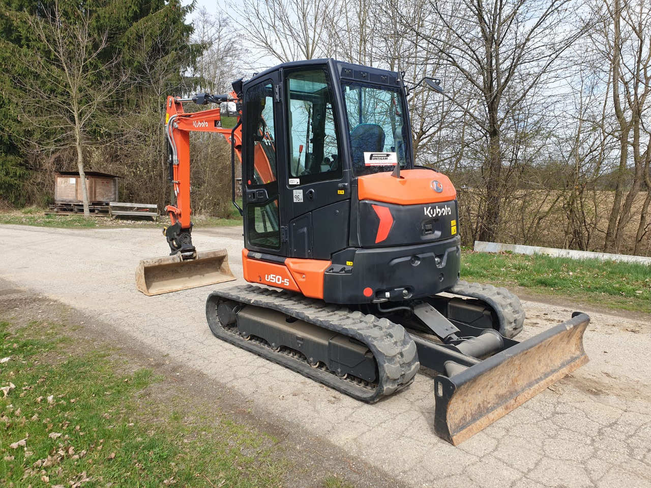 KUBOTA U 50-5 - Minigraafmachine: afbeelding 5 KUBOTA U 50-5 - Minigraafmachine: afbeelding 5