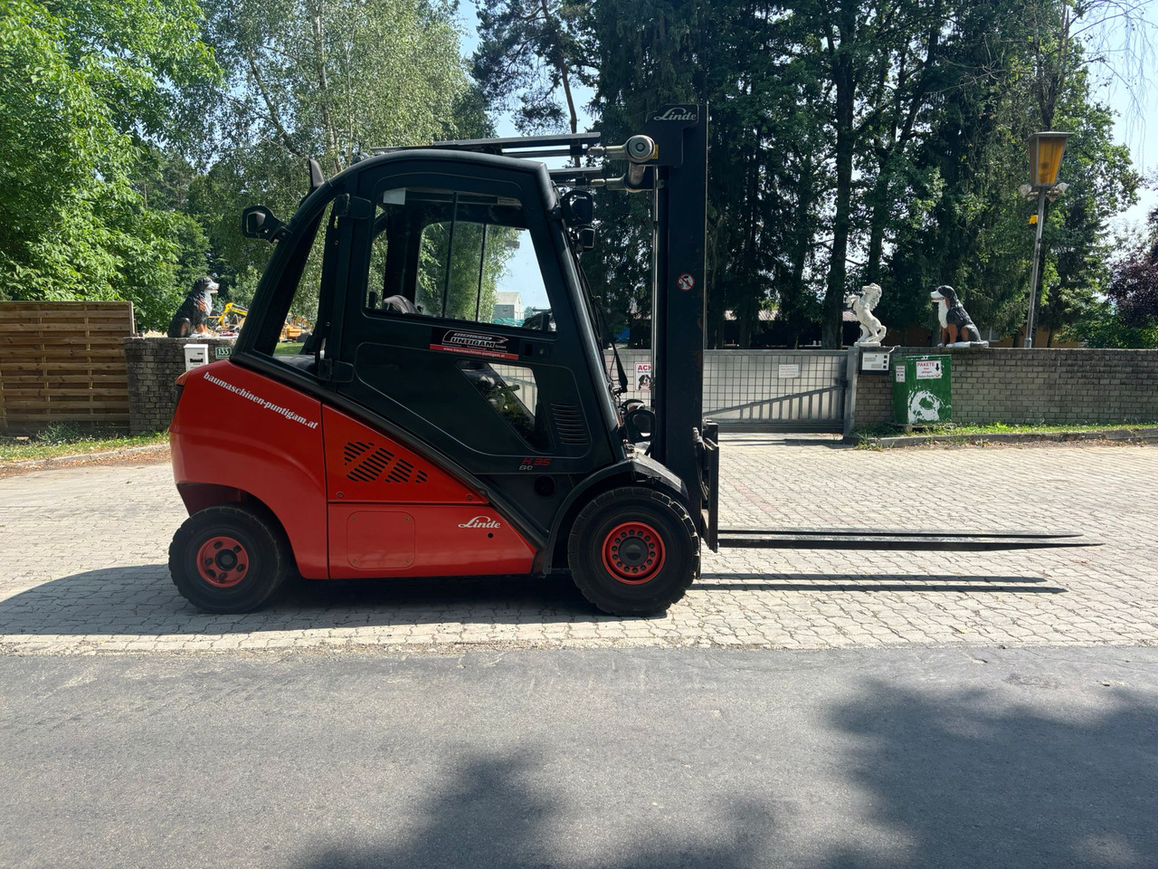 LINDE H 35 D-02 Triplex - Diesel heftruck: afbeelding 2 LINDE H 35 D-02 Triplex - Diesel heftruck: afbeelding 2