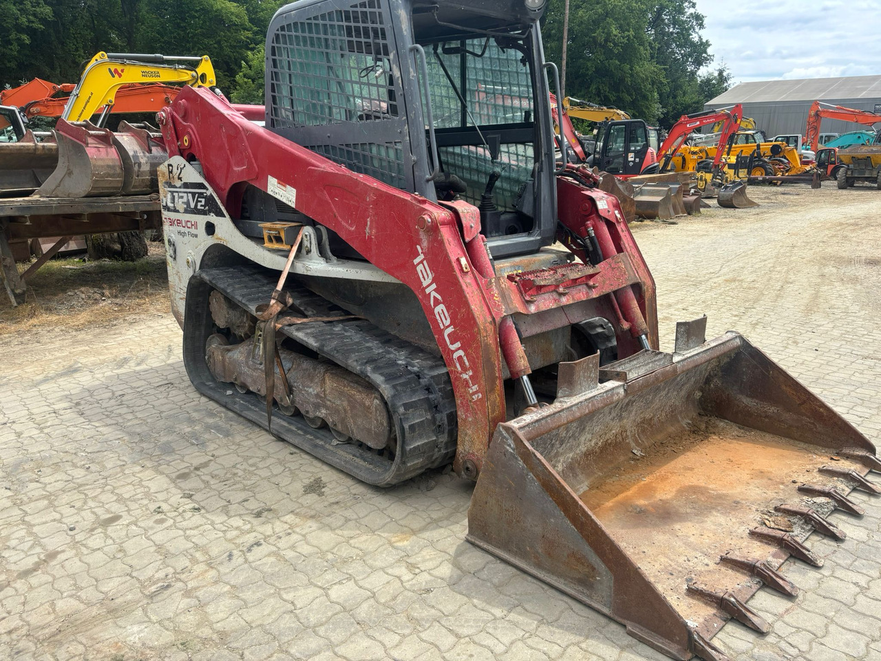 Takeuchi TL 12 V-2 - Engine defektive - Schranklader: afbeelding 4 Takeuchi TL 12 V-2 - Engine defektive - Schranklader: afbeelding 4