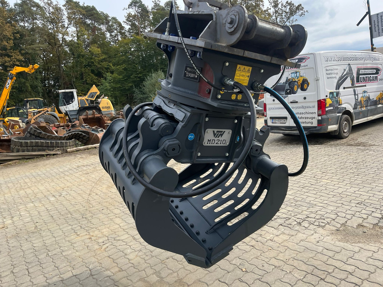 VTN MD 210 - Grijper voor Graafmachine: afbeelding 1 VTN MD 210 - Grijper voor Graafmachine: afbeelding 1