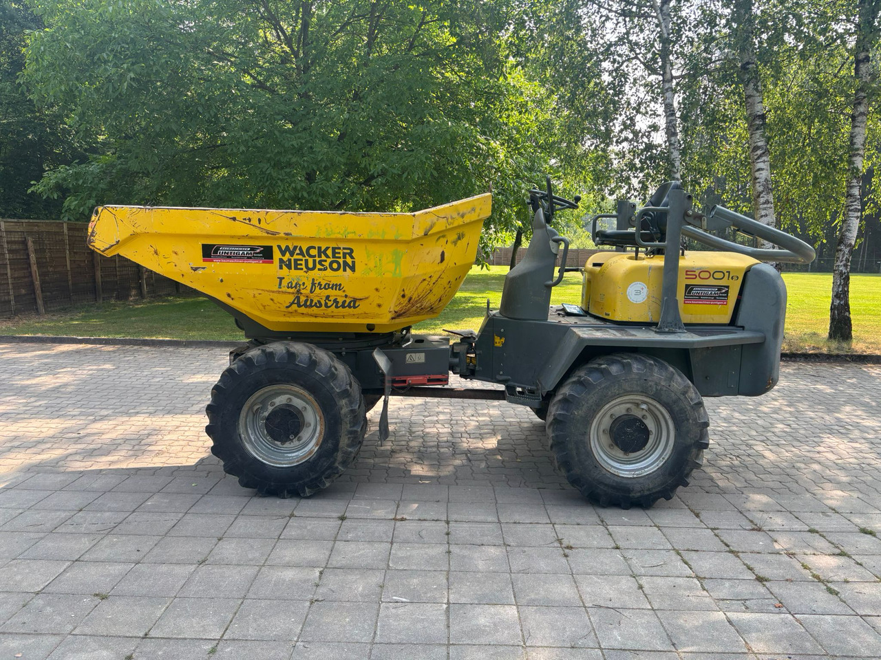 Wacker Neuson 5001 - Kiepwagen: afbeelding 1 Wacker Neuson 5001 - Kiepwagen: afbeelding 1