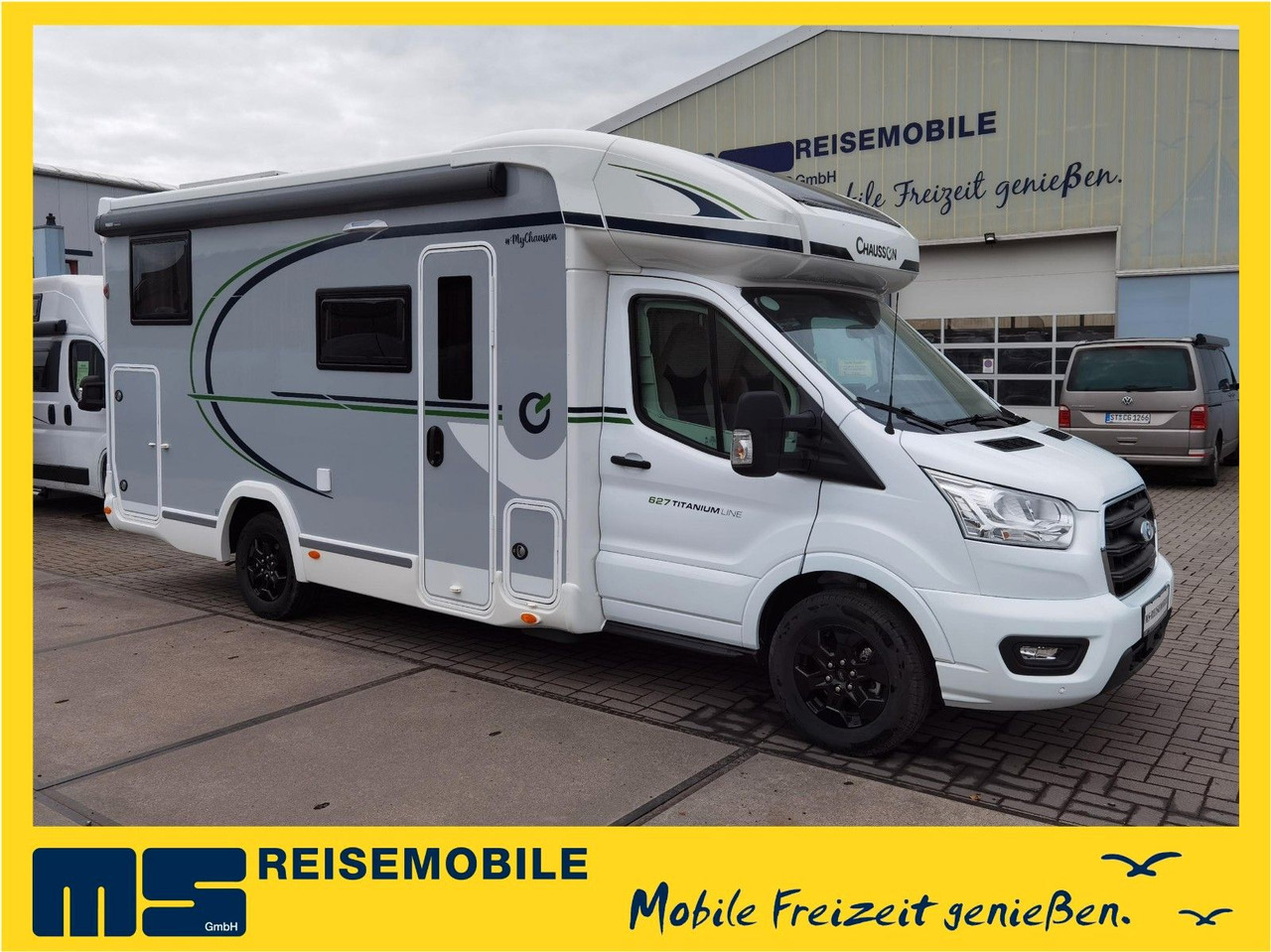 Chausson 627 TITANIUM / -2026- / 165PS-8G. / EINZELBETTEN - Half integraal camper: afbeelding 1 Chausson 627 TITANIUM / -2026- / 165PS-8G. / EINZELBETTEN - Half integraal camper: afbeelding 1