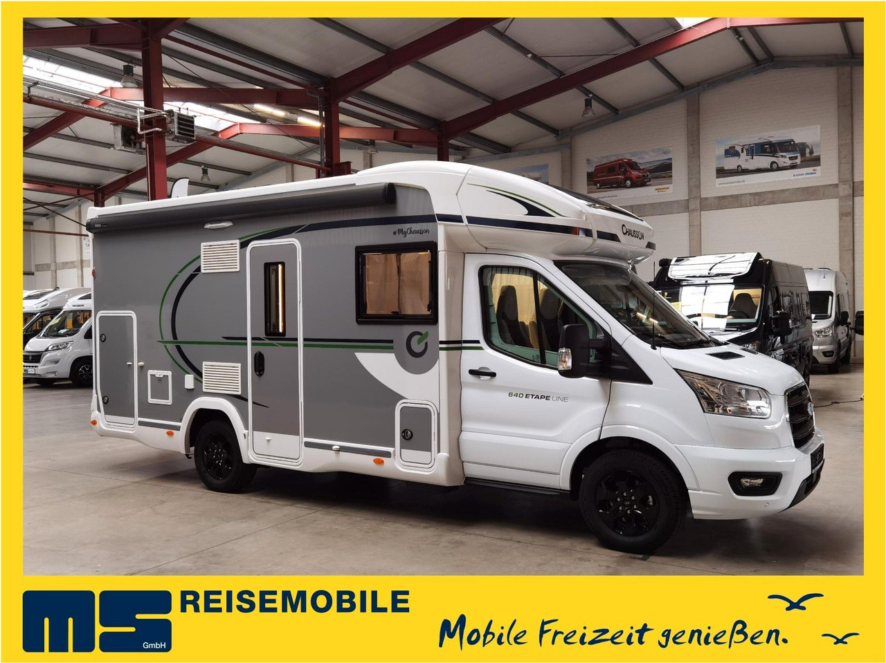 Chausson 640 TITANIUM / -2026- / XXL - HUBBETT & RAUMBAD - Half integraal camper: afbeelding 1 Chausson 640 TITANIUM / -2026- / XXL - HUBBETT & RAUMBAD - Half integraal camper: afbeelding 1