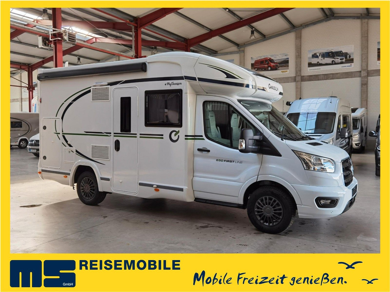 Chausson 650 FIRST LINE /-2025-/ARCTIC-PAKET/ XXL-HUBBETT - Half integraal camper: afbeelding 1 Chausson 650 FIRST LINE /-2025-/ARCTIC-PAKET/ XXL-HUBBETT - Half integraal camper: afbeelding 1