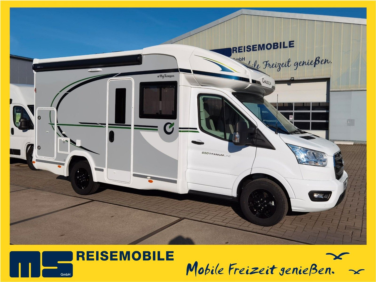 Chausson 650 TITANIUM / - 2026 - / 165PS - 8G. / HUBBETT - Half integraal camper: afbeelding 1 Chausson 650 TITANIUM / - 2026 - / 165PS - 8G. / HUBBETT - Half integraal camper: afbeelding 1