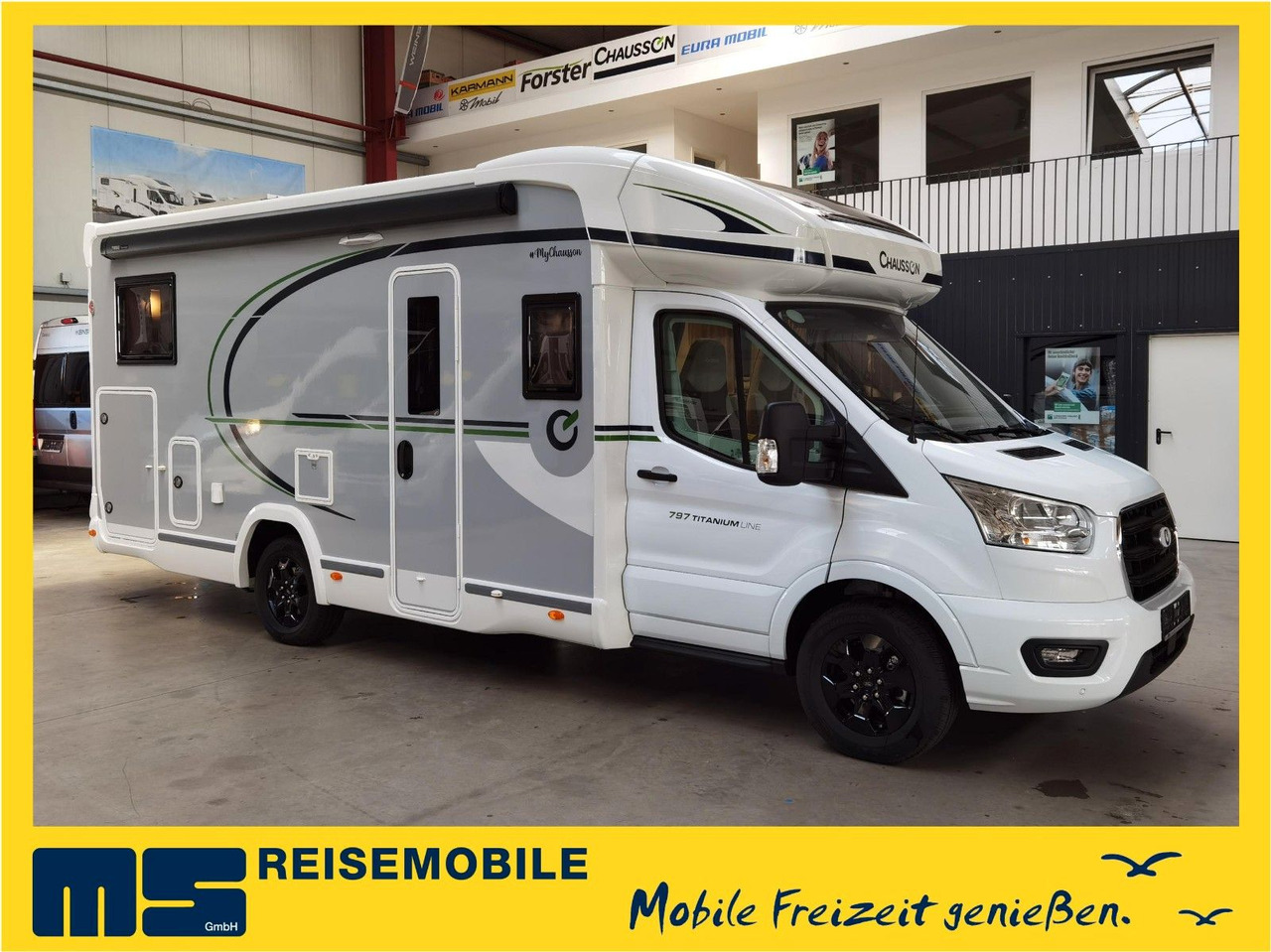 Chausson 797 TITANIUM / - 2026 - / 165PS - 8G. AUTOMATIK - Half integraal camper: afbeelding 1 Chausson 797 TITANIUM / - 2026 - / 165PS - 8G. AUTOMATIK - Half integraal camper: afbeelding 1