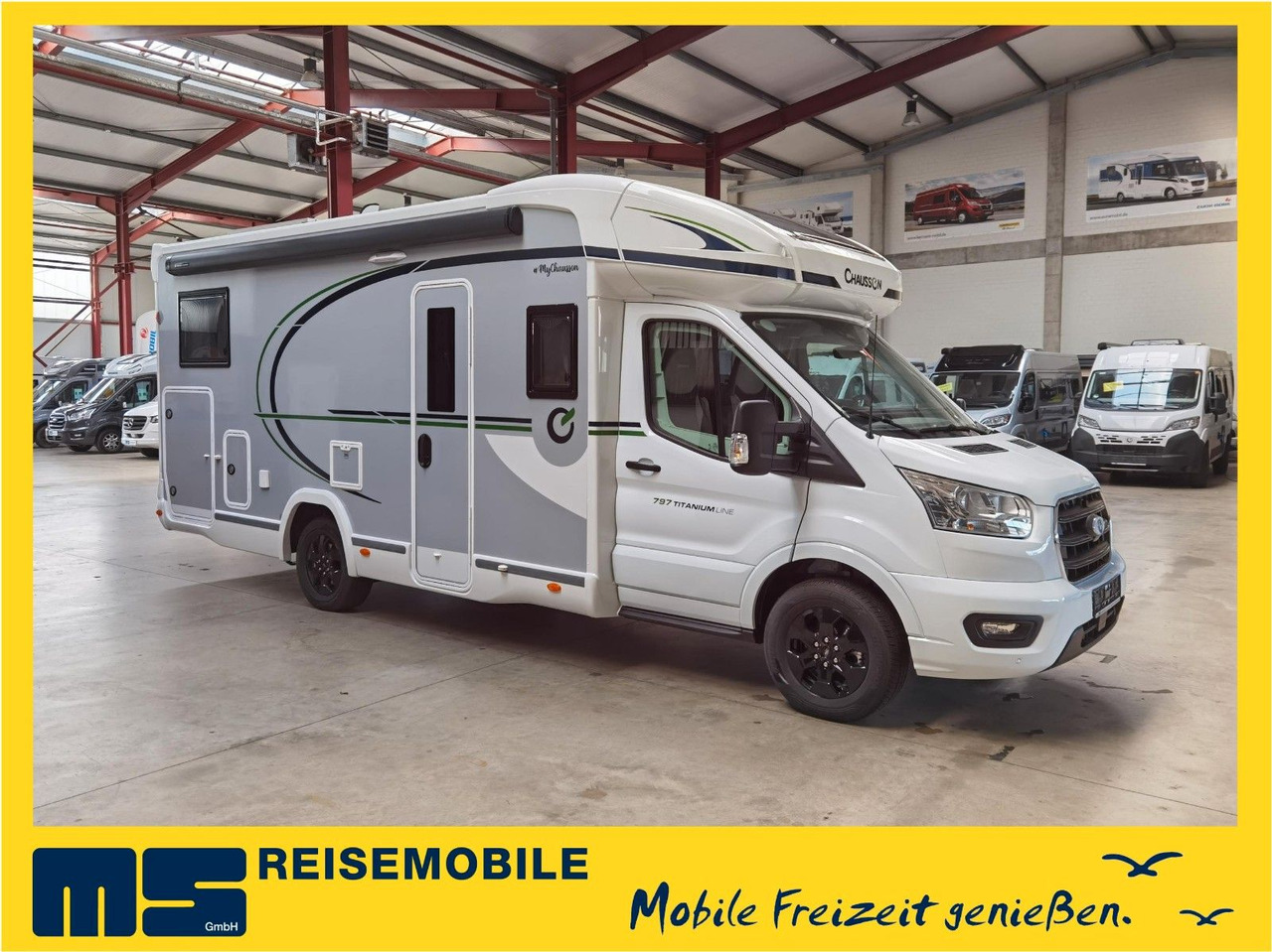 Chausson 797 TITANIUM / - 2026 - / 4.1T. / EINZELBETTEN - Half integraal camper: afbeelding 1 Chausson 797 TITANIUM / - 2026 - / 4.1T. / EINZELBETTEN - Half integraal camper: afbeelding 1