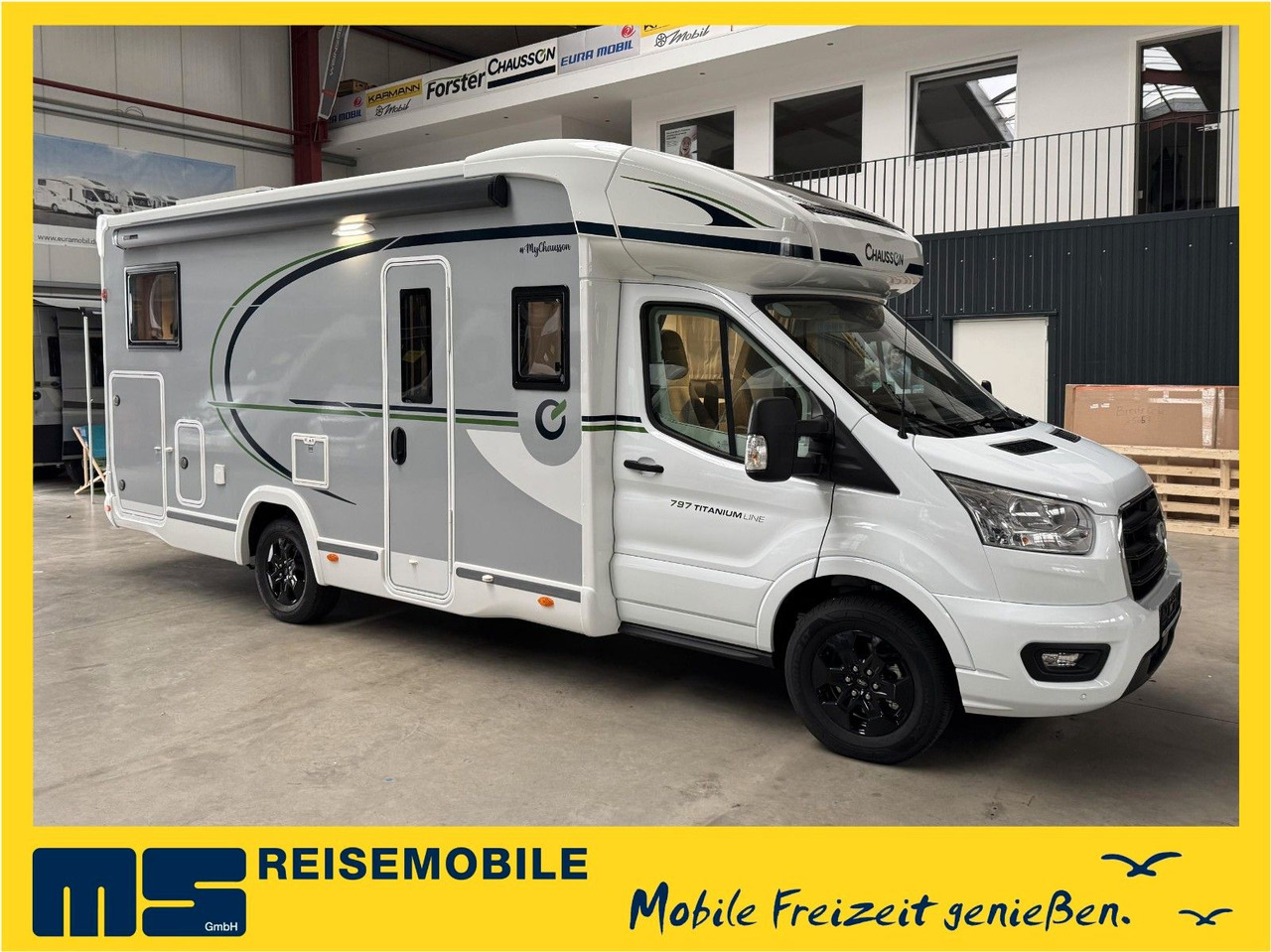 Chausson 797 TITANIUM / - 2026 - / 4.1T. / EINZELBETTEN - Half integraal camper: afbeelding 1 Chausson 797 TITANIUM / - 2026 - / 4.1T. / EINZELBETTEN - Half integraal camper: afbeelding 1