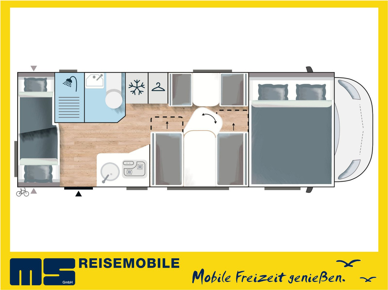 Chausson C 656 FIRST LINE /-2026-/140PS-8G./ ETAGENBETTEN - Alkoof camper: afbeelding 2 Chausson C 656 FIRST LINE /-2026-/140PS-8G./ ETAGENBETTEN - Alkoof camper: afbeelding 2