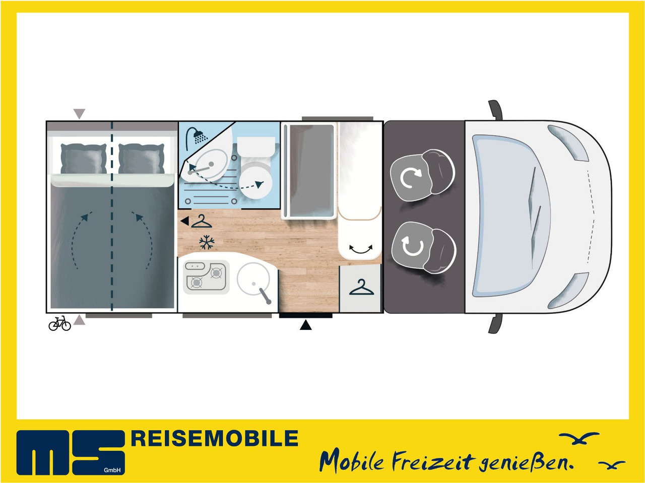 Chausson S 514 SPORT LINE / - 2026 - / HECKBETT & GARAGE - Half integraal camper: afbeelding 2 Chausson S 514 SPORT LINE / - 2026 - / HECKBETT & GARAGE - Half integraal camper: afbeelding 2