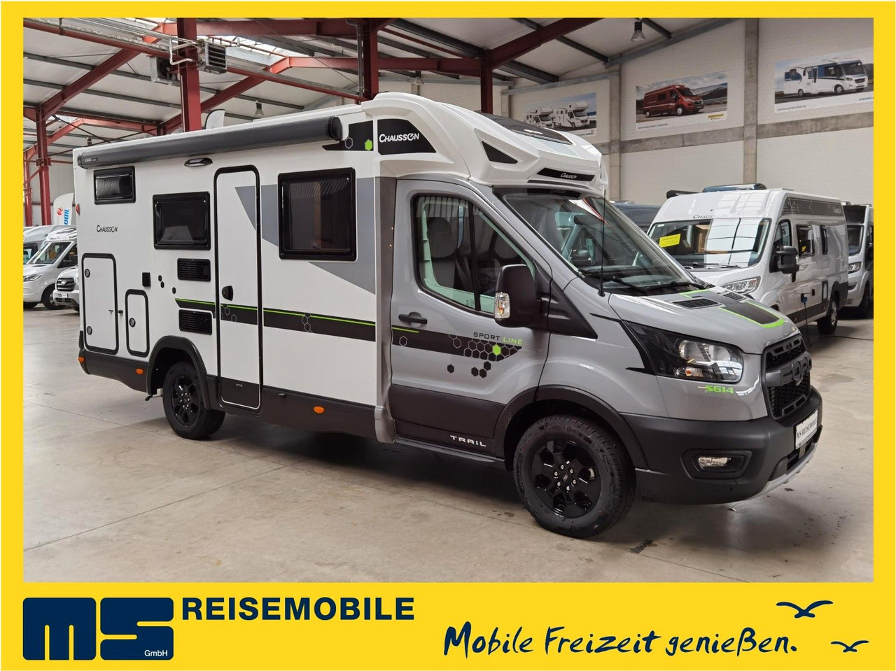 Chausson S 614 SPORT LINE / - 2026 - / HECKBETT & HUBBETT - Half integraal camper: afbeelding 1 Chausson S 614 SPORT LINE / - 2026 - / HECKBETT & HUBBETT - Half integraal camper: afbeelding 1