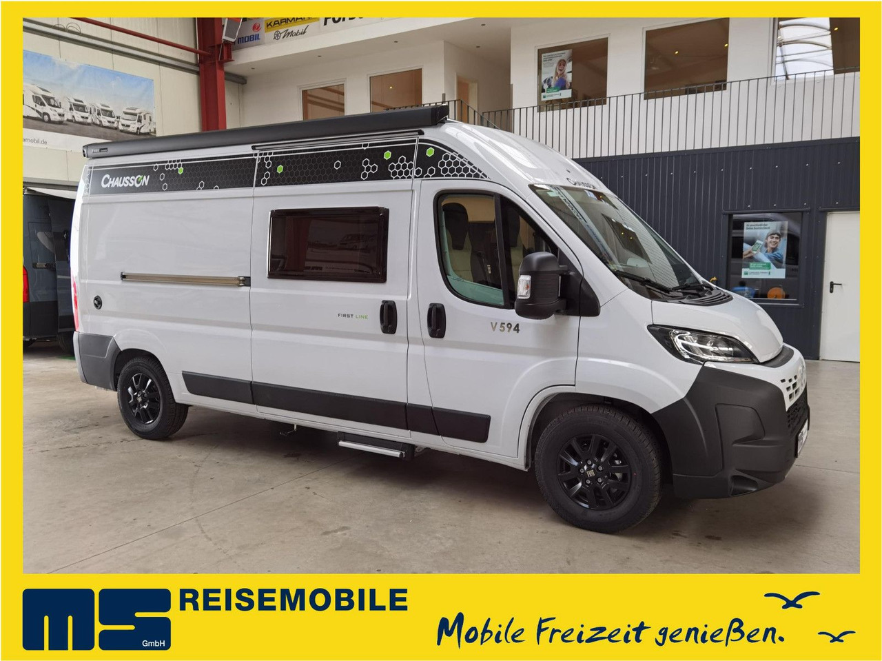 Chausson V594 FIRST LINE/ -2026- / 140PS - 8G. AUTOMATIK - Buscamper: afbeelding 1 Chausson V594 FIRST LINE/ -2026- / 140PS - 8G. AUTOMATIK - Buscamper: afbeelding 1