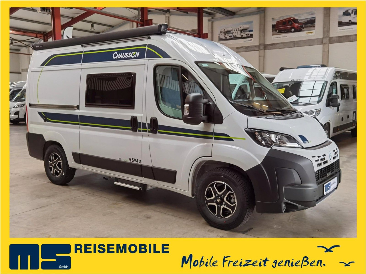Chausson V594S FIRST LINE/ -2026- / 140PS- 8G. AUTOMATIK - Buscamper: afbeelding 1 Chausson V594S FIRST LINE/ -2026- / 140PS- 8G. AUTOMATIK - Buscamper: afbeelding 1