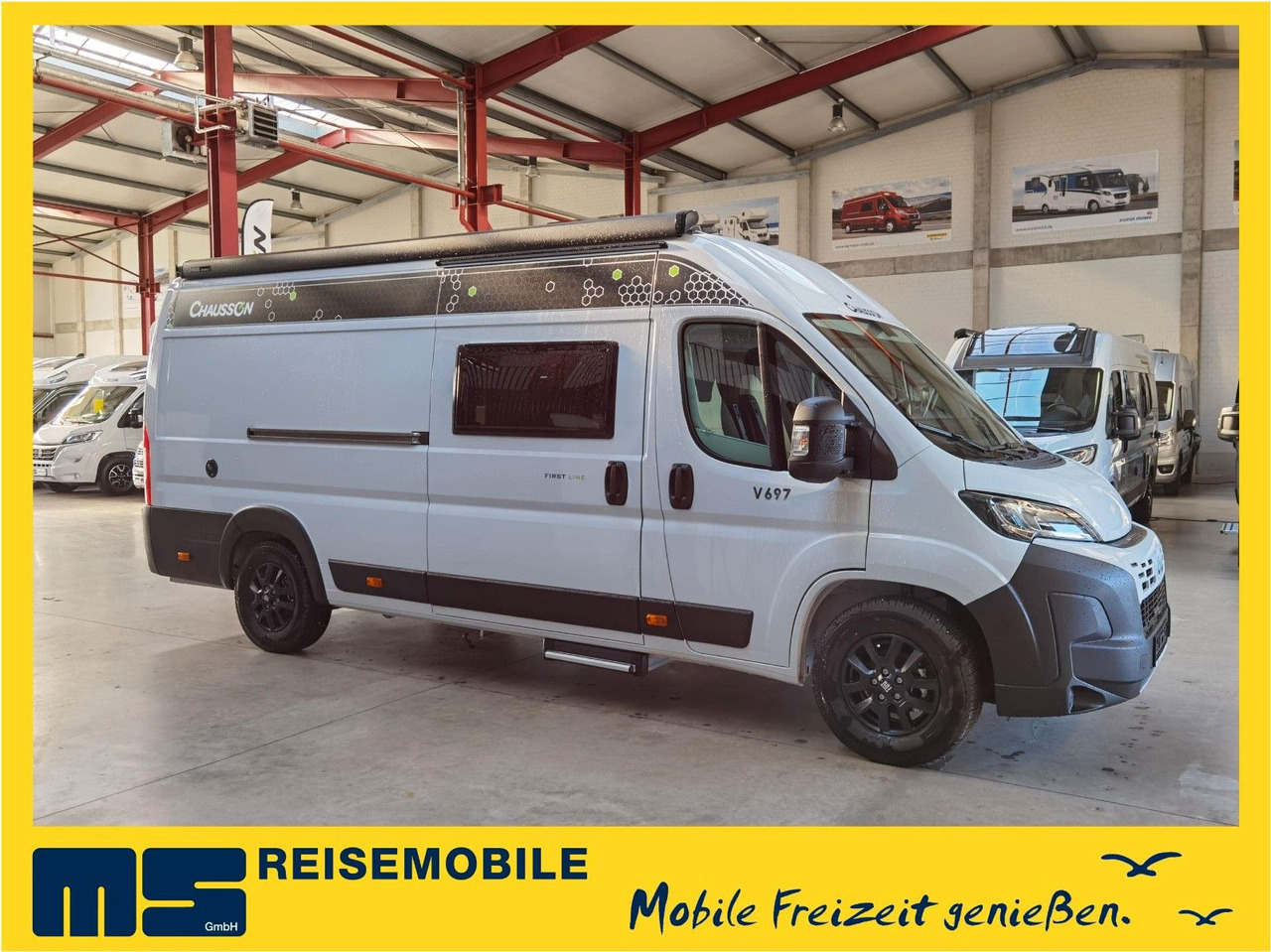 Chausson V697 FIRST LINE / -2025- / 140PS / EINZELBETTEN - Buscamper: afbeelding 1 Chausson V697 FIRST LINE / -2025- / 140PS / EINZELBETTEN - Buscamper: afbeelding 1