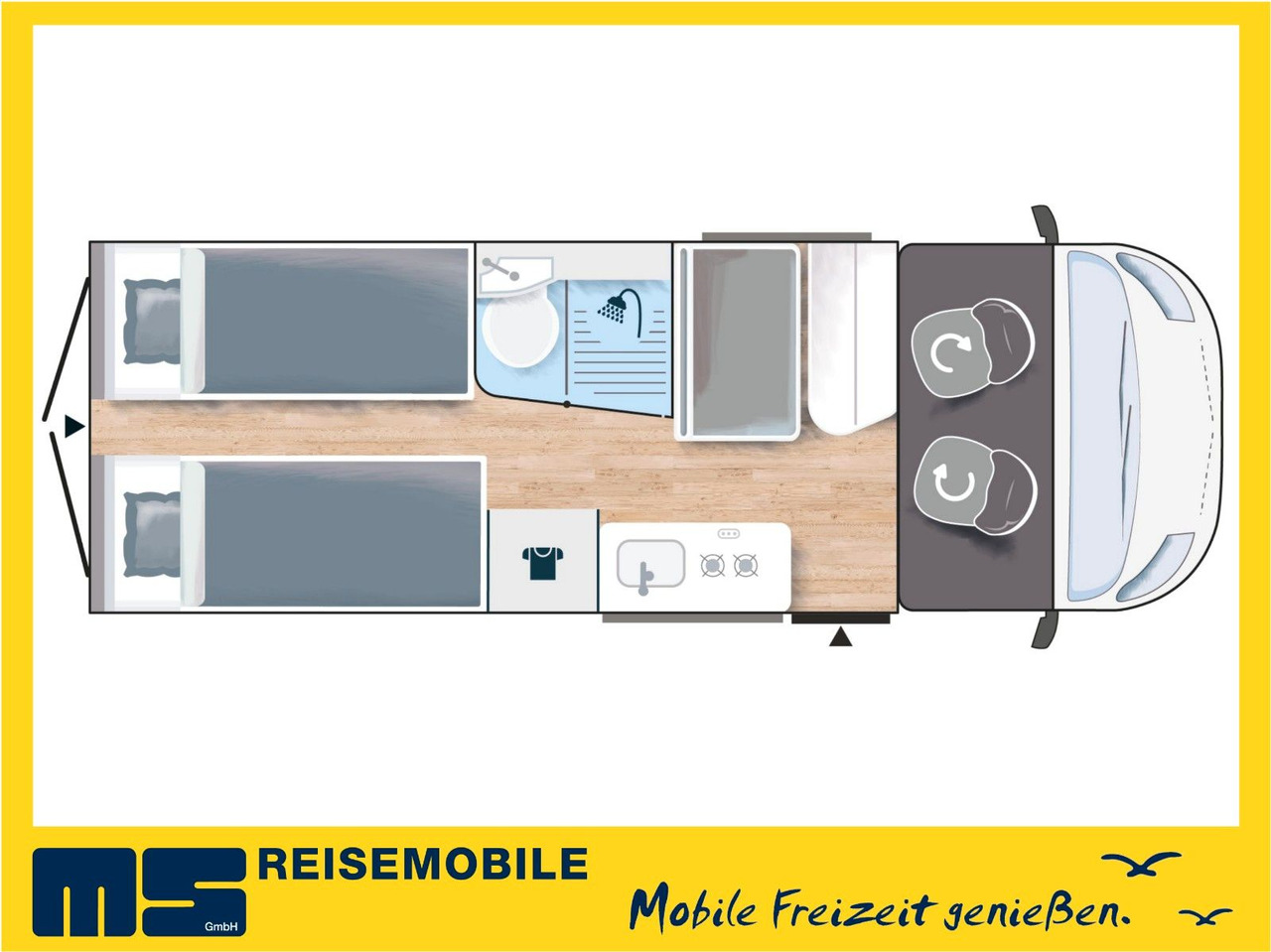 Chausson V697 FIRST LINE / ZUBEHÖR - PAKET / EINZELBETTEN - Buscamper: afbeelding 2 Chausson V697 FIRST LINE / ZUBEHÖR - PAKET / EINZELBETTEN - Buscamper: afbeelding 2