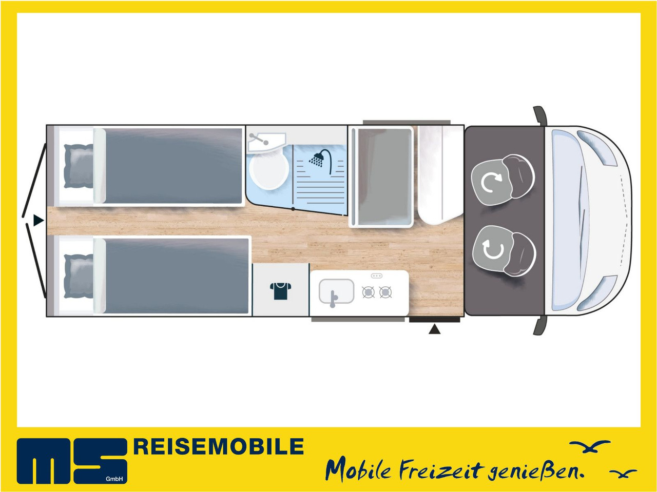 Chausson V697 SPORT LINE /-2025- / 140PS-8G /ARCTIC-PAKET - Buscamper: afbeelding 2 Chausson V697 SPORT LINE /-2025- / 140PS-8G /ARCTIC-PAKET - Buscamper: afbeelding 2