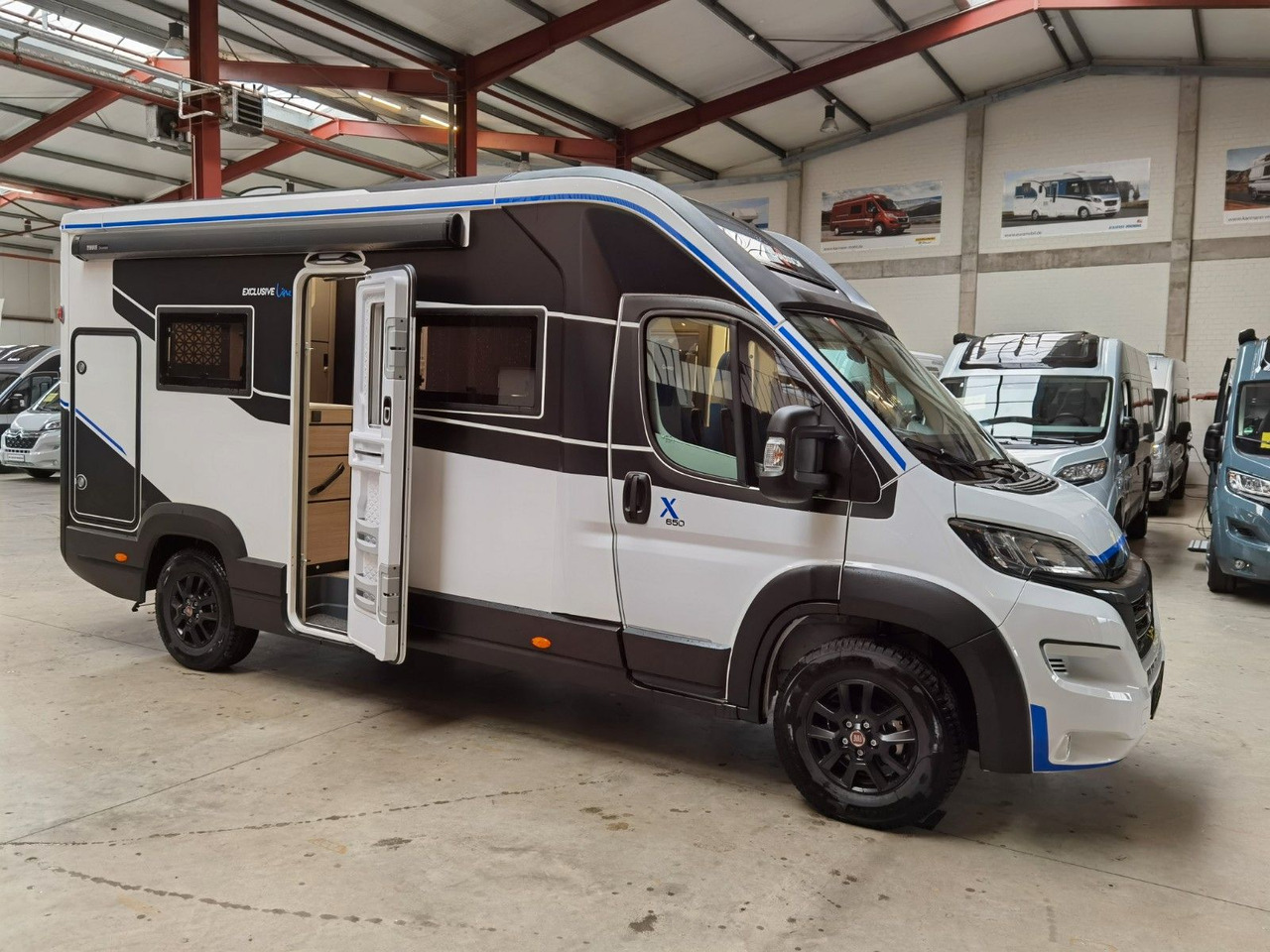 Half integraal camper Chausson X 650 EXCLUSIVE LINE /XXL-HUBBETT/ E-BIKE TRÄGER: afbeelding 7