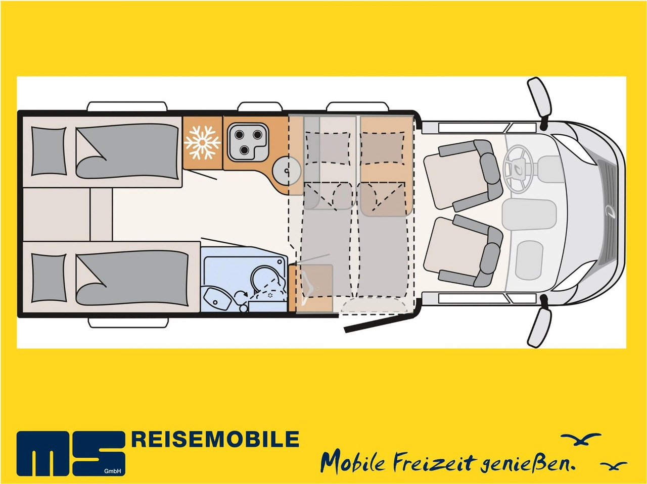 Dethleffs TREND EDITION T 6717 / 160PS/ 1.HD/ EINZELBETTEN - Half integraal camper: afbeelding 2 Dethleffs TREND EDITION T 6717 / 160PS/ 1.HD/ EINZELBETTEN - Half integraal camper: afbeelding 2