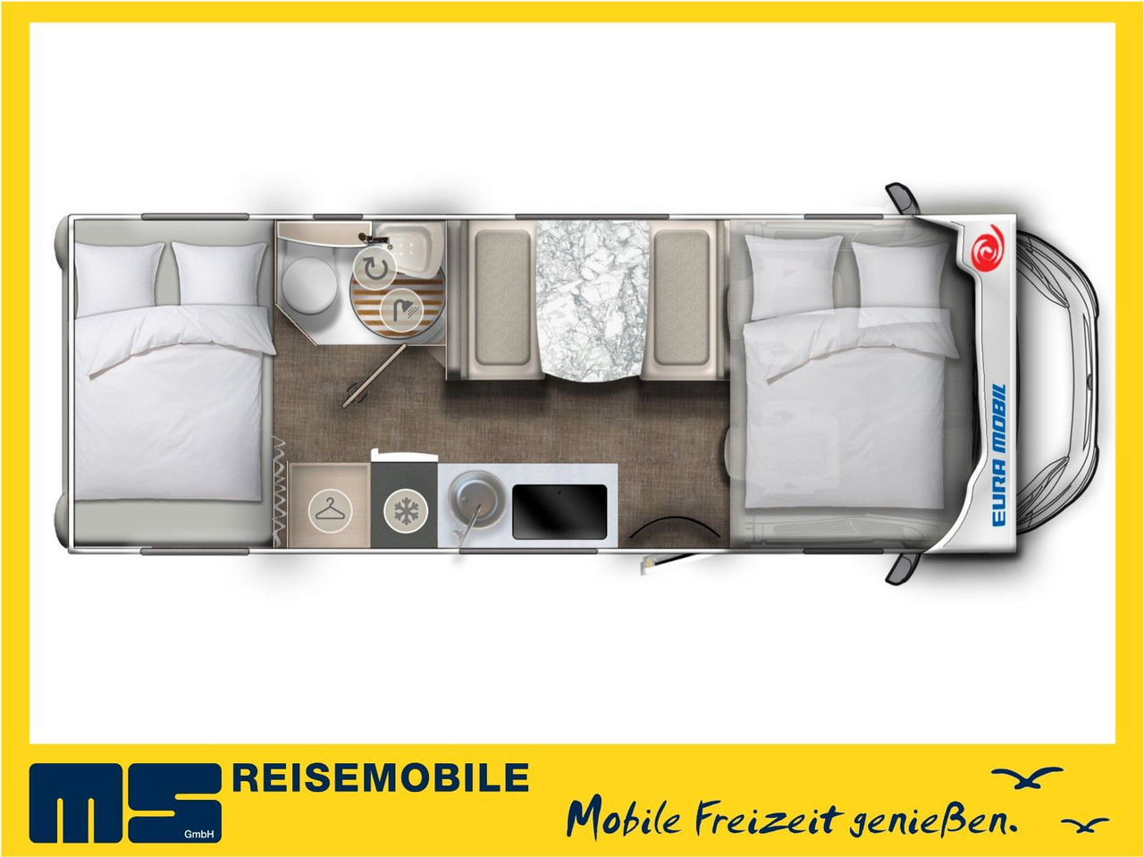 Eura Mobil ACTIVA ONE 690 HB / 180PS-40H MAXI/ PANORAMADACH - Alkoof camper: afbeelding 2 Eura Mobil ACTIVA ONE 690 HB / 180PS-40H MAXI/ PANORAMADACH - Alkoof camper: afbeelding 2