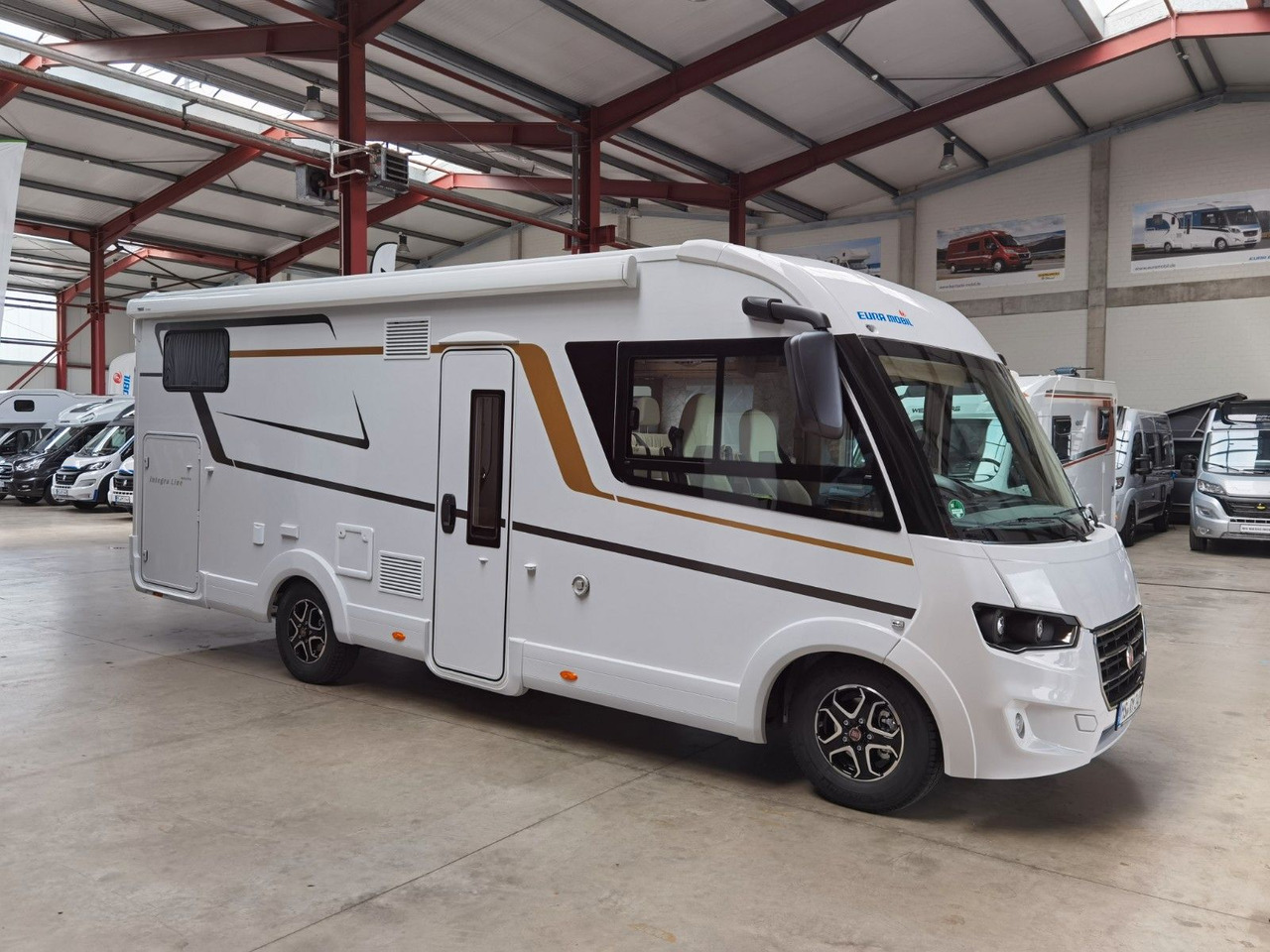 Integraal camper Eura Mobil INTEGRA LINE 720 EB /180PS-9G MAXI/ EINZELBETTEN: afbeelding 10
