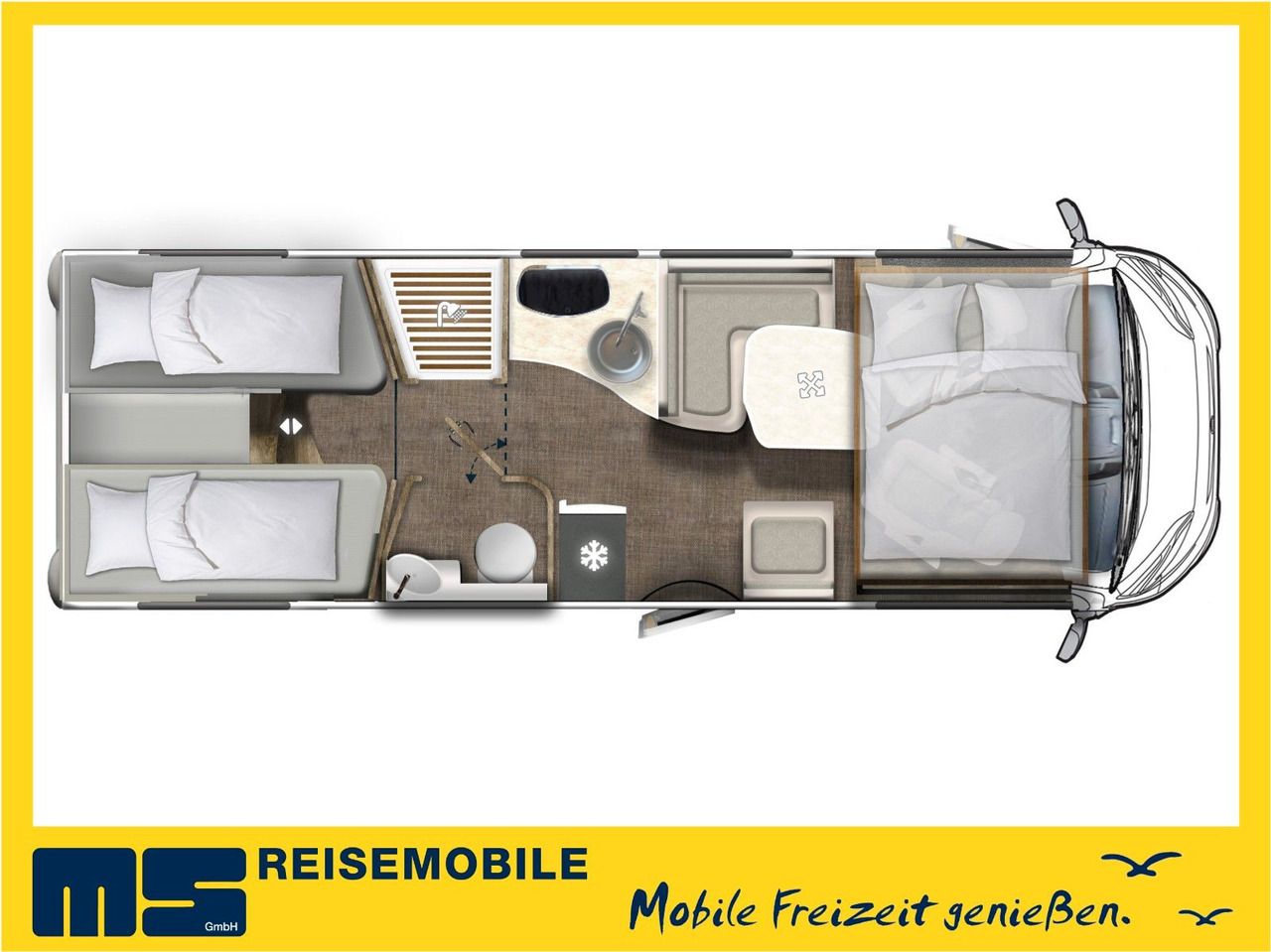 Eura Mobil INTEGRA LINE 720 EB /180PS-9G MAXI/ EINZELBETTEN - Integraal camper: afbeelding 2 Eura Mobil INTEGRA LINE 720 EB /180PS-9G MAXI/ EINZELBETTEN - Integraal camper: afbeelding 2