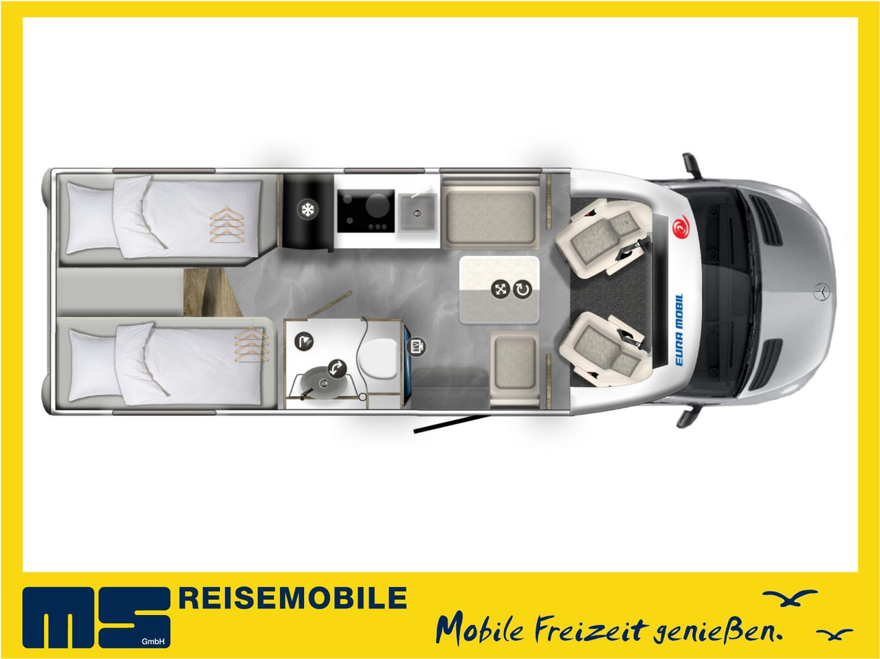 Eura Mobil XTURA 686 EF / - 2025 - / 4x4 - FERNREISEMOBIL - Half integraal camper: afbeelding 2 Eura Mobil XTURA 686 EF / - 2025 - / 4x4 - FERNREISEMOBIL - Half integraal camper: afbeelding 2