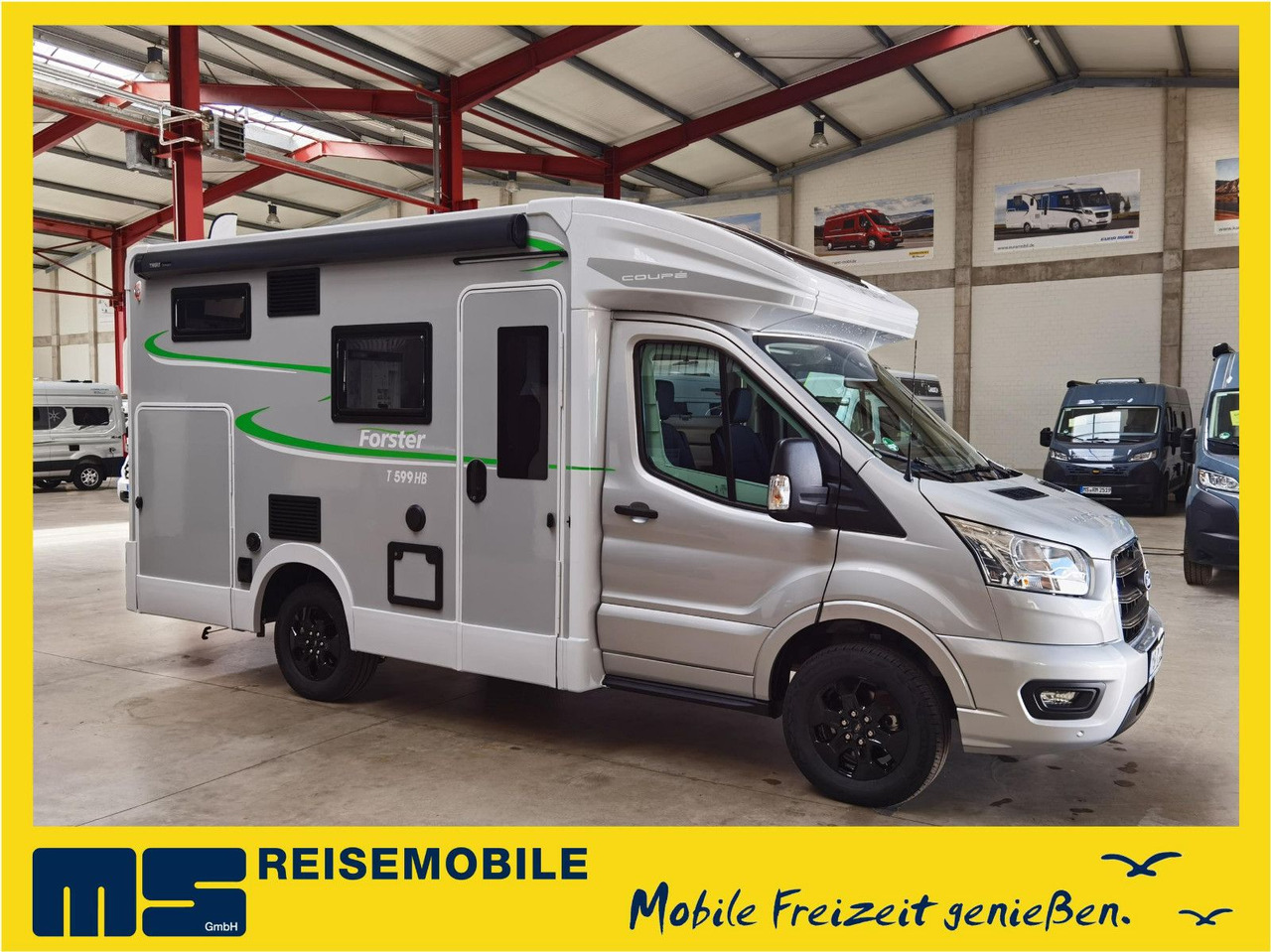 Forster T 599 HBN COUPÈ /-2025-/165PS / SILVER - EDITION - Half integraal camper: afbeelding 1 Forster T 599 HBN COUPÈ /-2025-/165PS / SILVER - EDITION - Half integraal camper: afbeelding 1