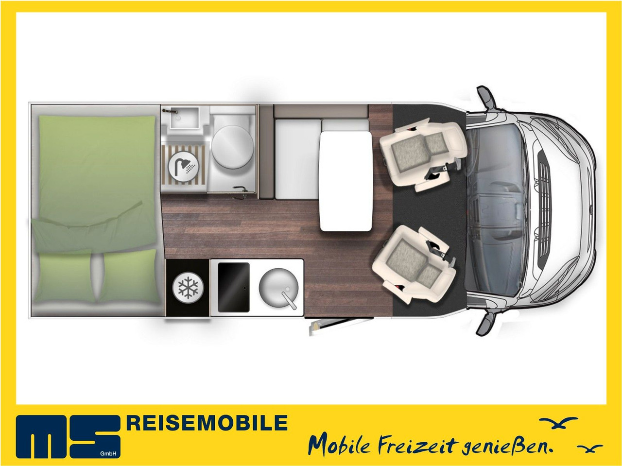 Forster T 599 HBN COUPÈ /-MODELL 2026- / 165PS-AUTOMATIK - Half integraal camper: afbeelding 2 Forster T 599 HBN COUPÈ /-MODELL 2026- / 165PS-AUTOMATIK - Half integraal camper: afbeelding 2