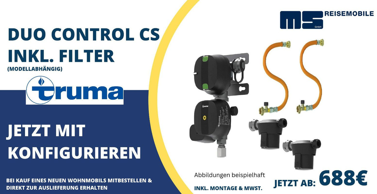 Half integraal camper Forster T 699 EB /-2025-/ 140PS/ EINZELBETTEN & HUBBETT: afbeelding 26