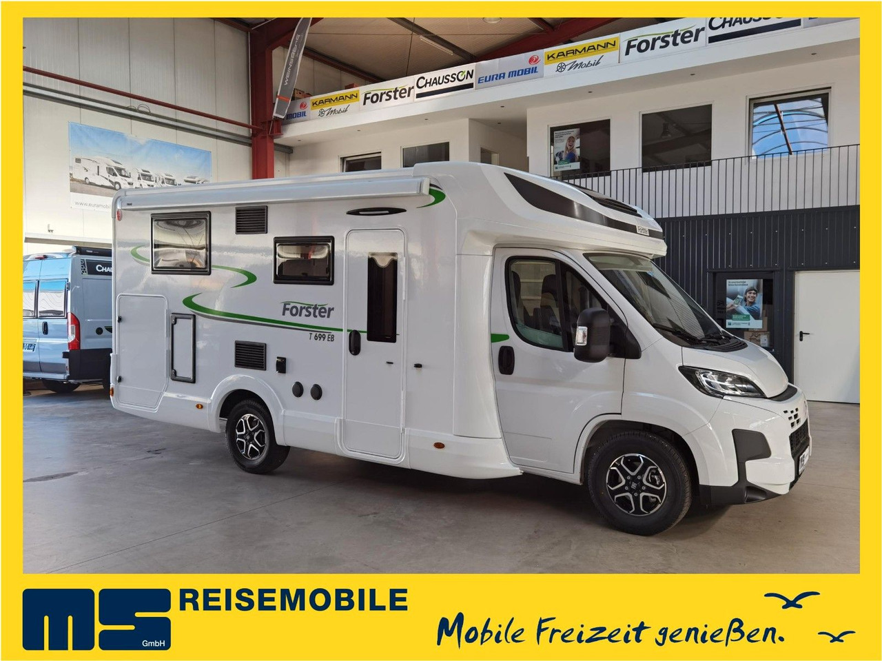 Forster T 699 EB / -2025- / EINZELBETTEN / 140-AUTOMATIK - Half integraal camper: afbeelding 1 Forster T 699 EB / -2025- / EINZELBETTEN / 140-AUTOMATIK - Half integraal camper: afbeelding 1