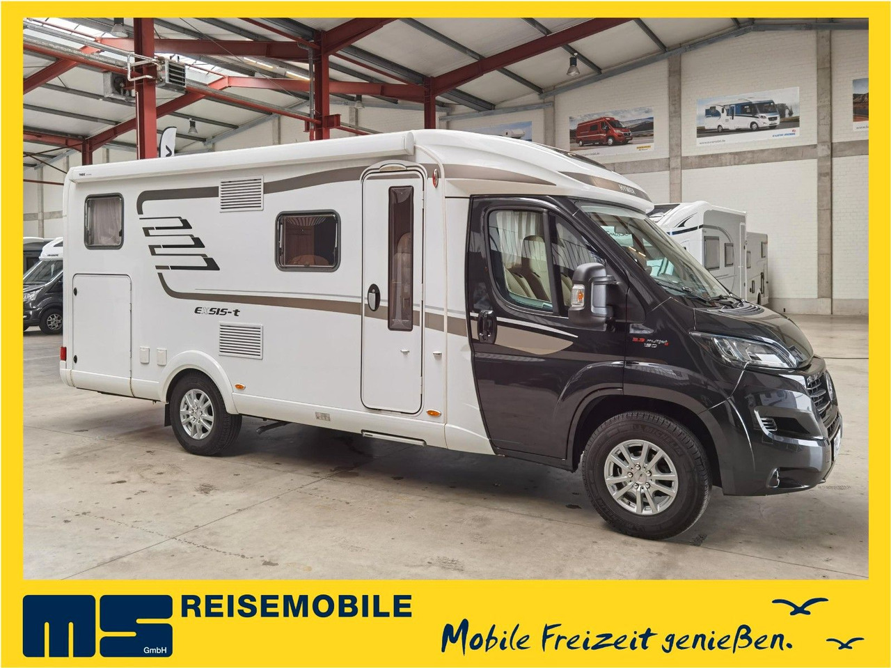 HYMER / ERIBA / HYMERCAR EXSIS T 588 / SAT / AHK / NAVI / EINZELBETTEN - Half integraal camper: afbeelding 1 HYMER / ERIBA / HYMERCAR EXSIS T 588 / SAT / AHK / NAVI / EINZELBETTEN - Half integraal camper: afbeelding 1