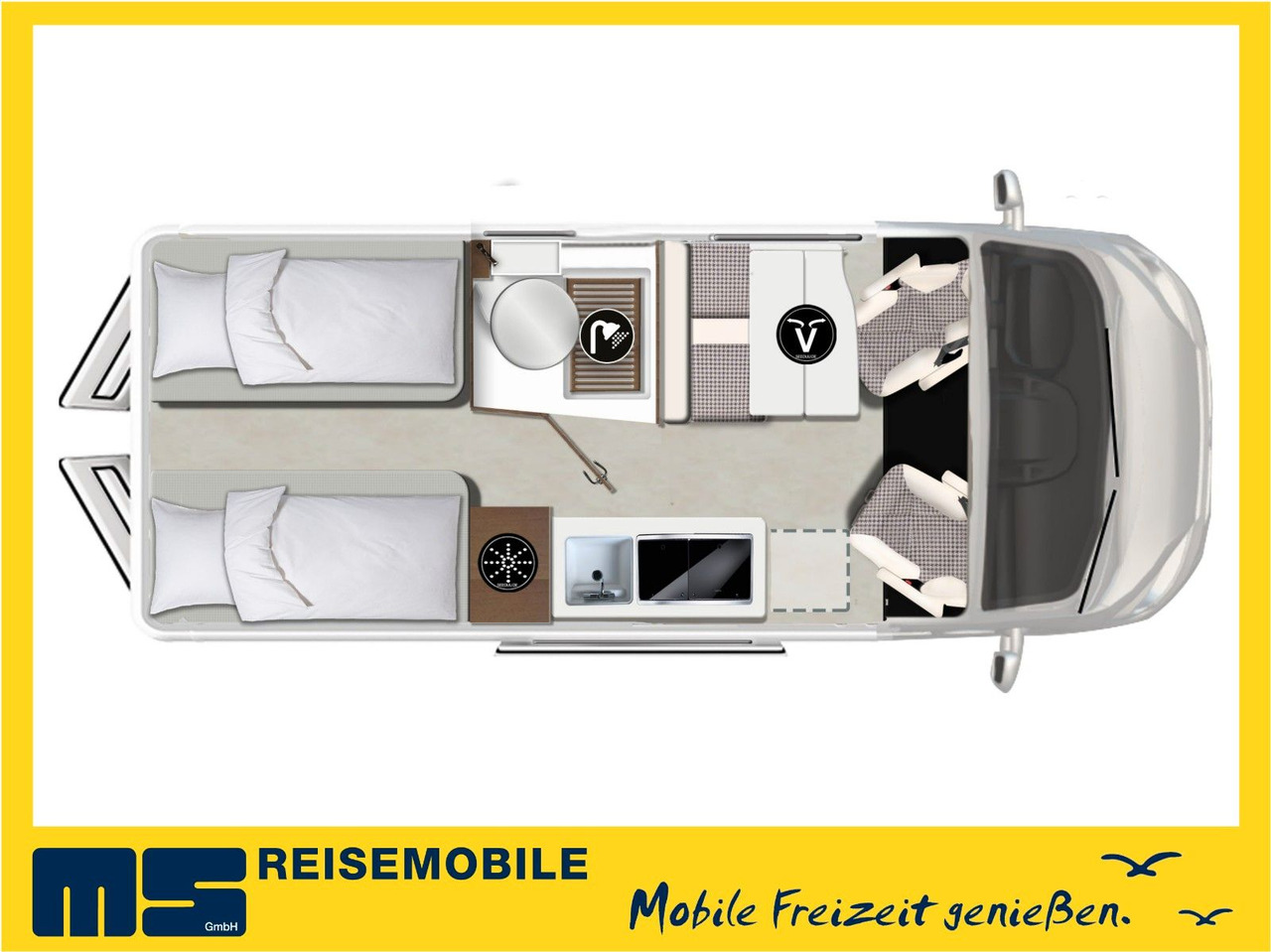 Karmann DAVIS 620 LIFESTYLE/-2026-/ 140PS / EINZELBETTEN - Buscamper: afbeelding 2 Karmann DAVIS 620 LIFESTYLE/-2026-/ 140PS / EINZELBETTEN - Buscamper: afbeelding 2