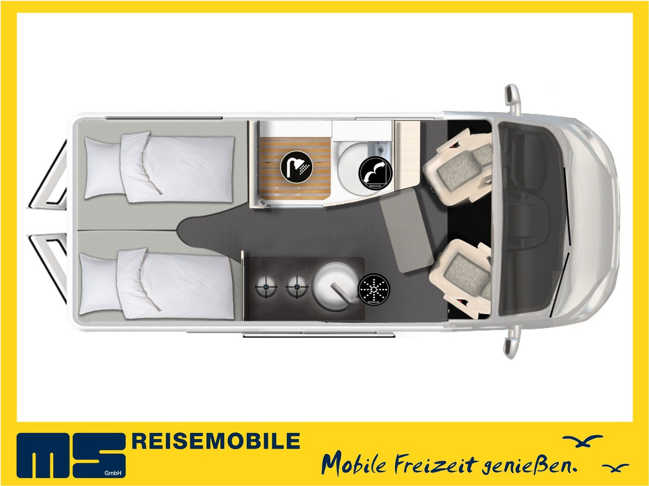 Karmann DEXTER 570 / 170PS-4x4 /SOLAR/ AHK/ EINZELBETTEN - Buscamper: afbeelding 2 Karmann DEXTER 570 / 170PS-4x4 /SOLAR/ AHK/ EINZELBETTEN - Buscamper: afbeelding 2