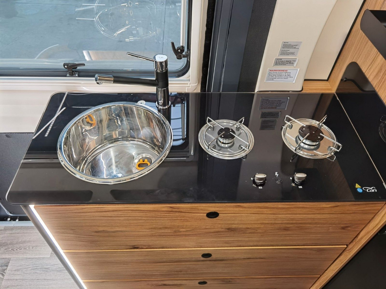 Buscamper Karmann DEXTER 580 /-MODELL 2026-/ PANORAMA DACHFENSTER: afbeelding 17