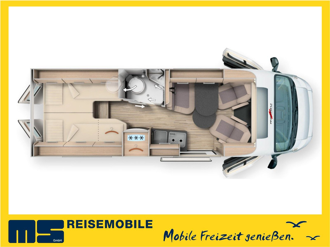 Malibu VAN COMFORT GT - 640 LE / KLIMAAUTOMATIK / NAVI - Buscamper: afbeelding 2 Malibu VAN COMFORT GT - 640 LE / KLIMAAUTOMATIK / NAVI - Buscamper: afbeelding 2