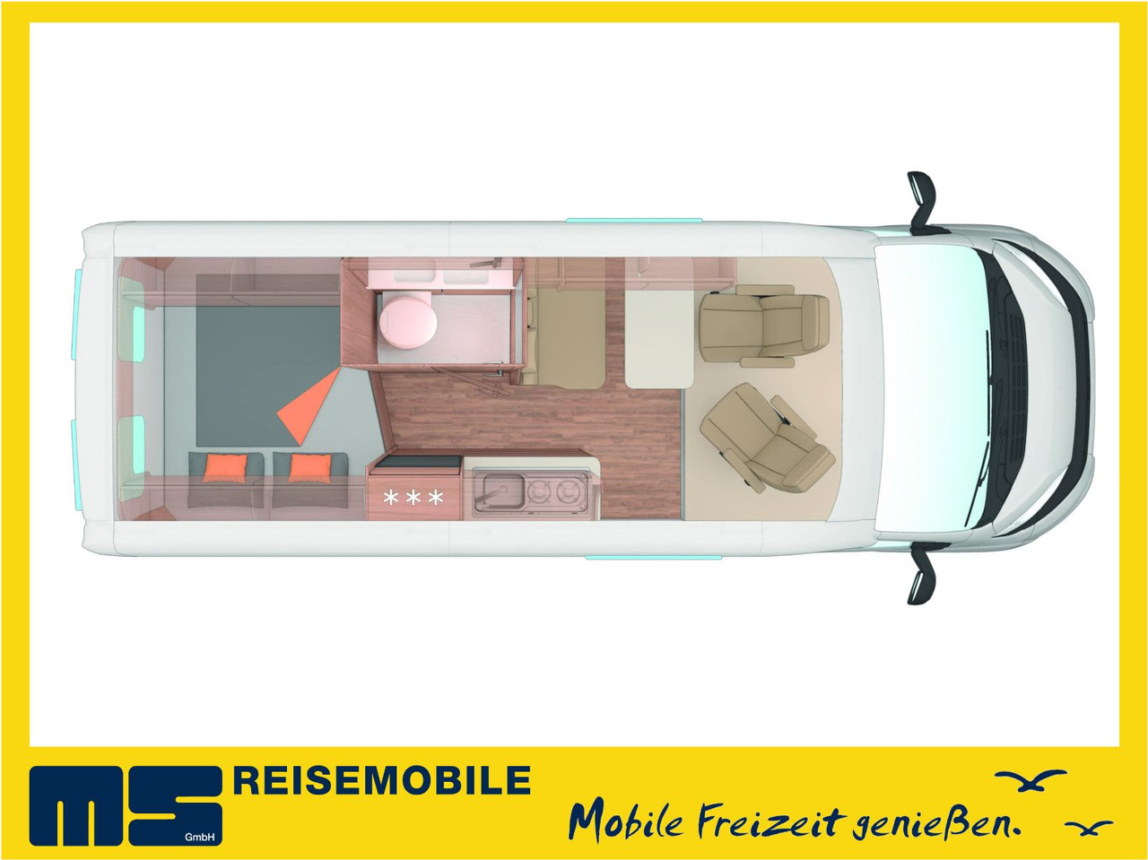 Weinsberg CARABUS GREY 540 MQ - EDITION FIRE /-2026-/140PS - Buscamper: afbeelding 2 Weinsberg CARABUS GREY 540 MQ - EDITION FIRE /-2026-/140PS - Buscamper: afbeelding 2