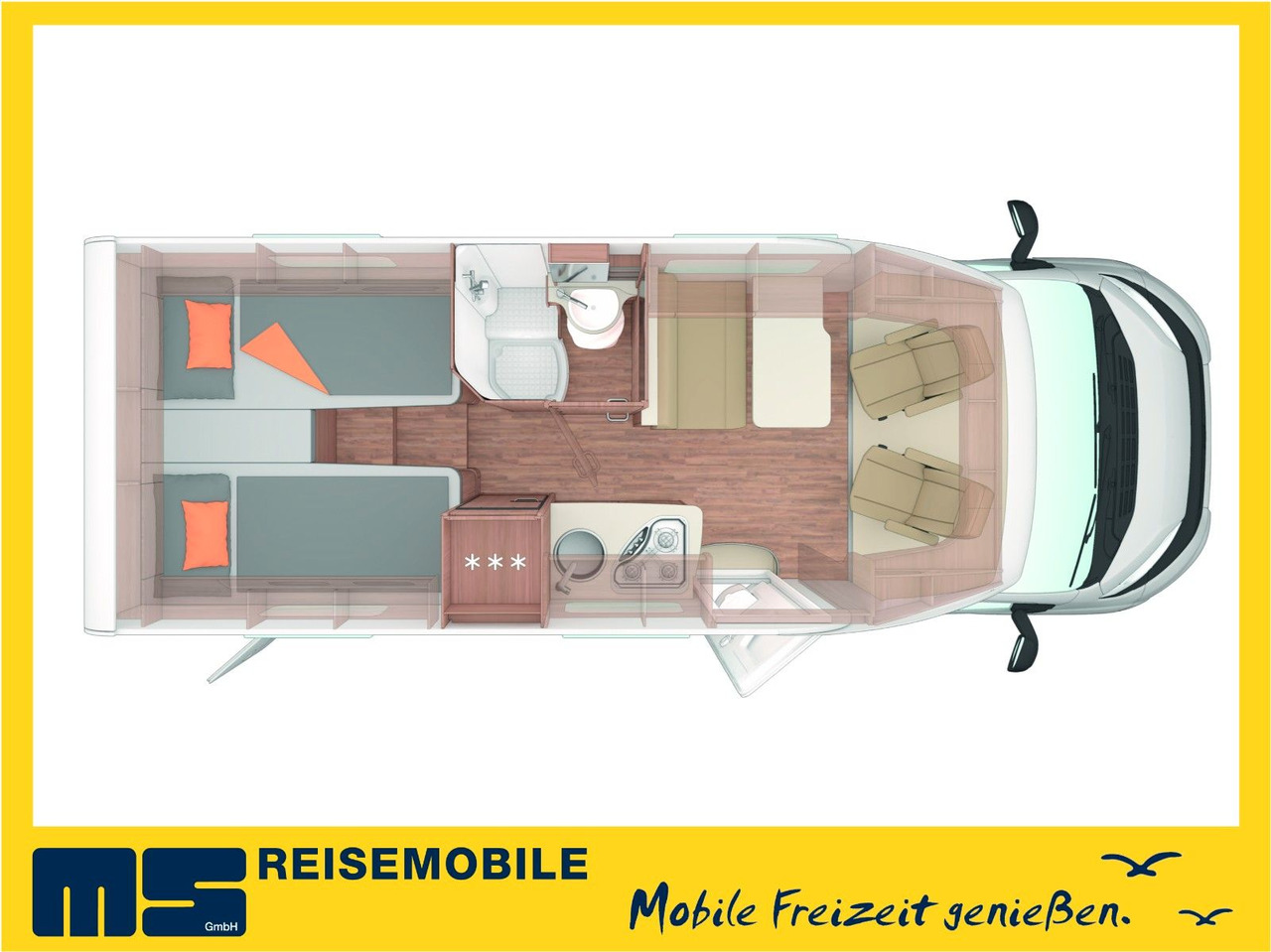 Weinsberg CARACOMPACT 600 MEG PEPPER / 180PS- 8G-AUTOMATIK - Half integraal camper: afbeelding 2 Weinsberg CARACOMPACT 600 MEG PEPPER / 180PS- 8G-AUTOMATIK - Half integraal camper: afbeelding 2