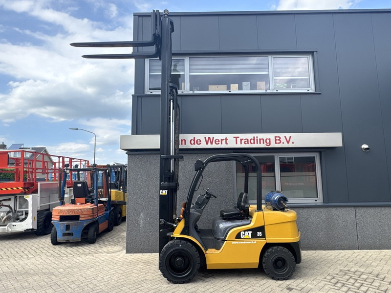LPG heftruck Caterpillar GP35 Triplo 430 Freelift / Sideshift / 4e Functie LPG 2008: afbeelding 8