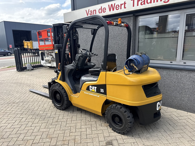 LPG heftruck Caterpillar GP35 Triplo 430 Freelift / Sideshift / 4e Functie LPG 2008: afbeelding 11