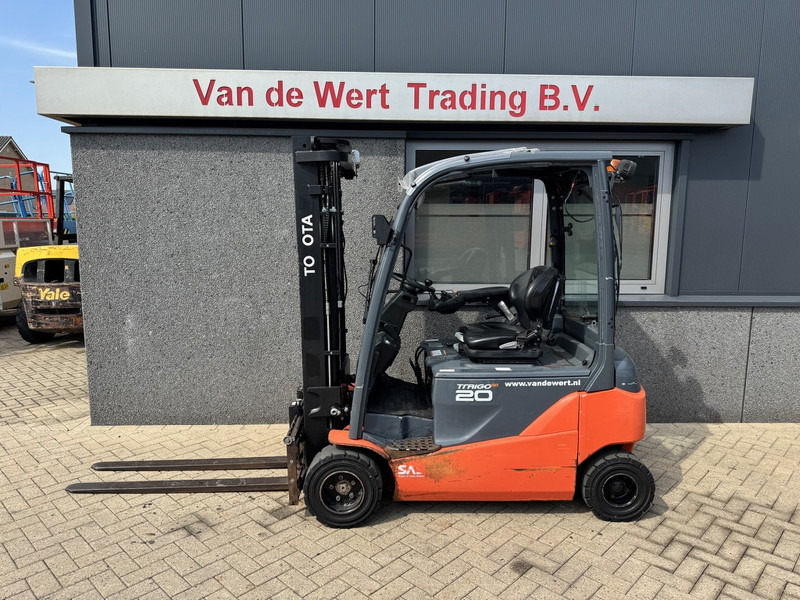 Toyota 8FBM20T Triplo 470 Freelift / Sideshift Elektrisch 2017 6145Hours - Elektrische heftruck: afbeelding 1 Toyota 8FBM20T Triplo 470 Freelift / Sideshift Elektrisch 2017 6145Hours - Elektrische heftruck: afbeelding 1